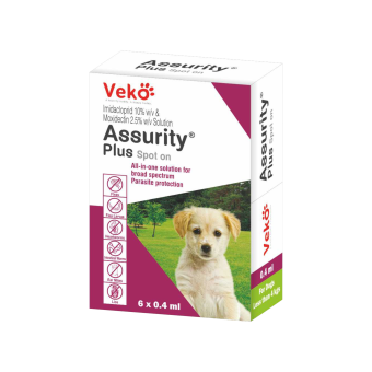 Assurity Plus Spot ON Dog 0.4ml